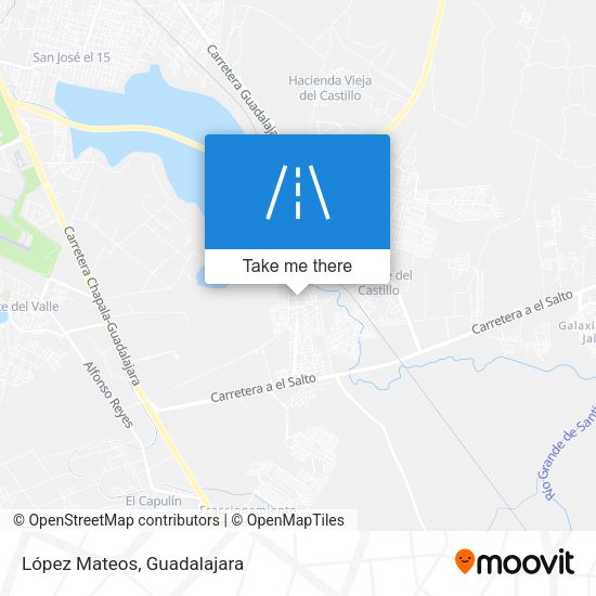 López Mateos map