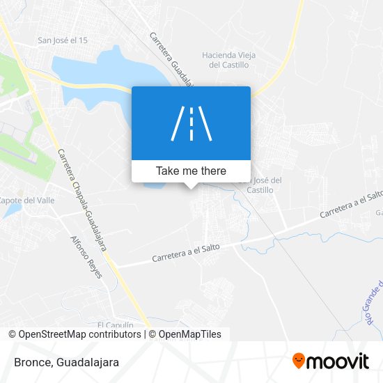 Mapa de Bronce