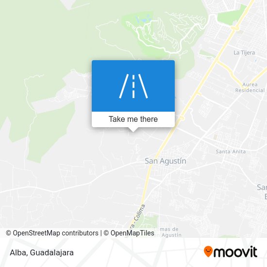 Mapa de Alba