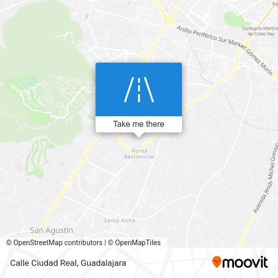 Calle Ciudad Real map