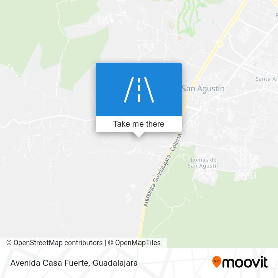 Mapa de Avenida Casa Fuerte
