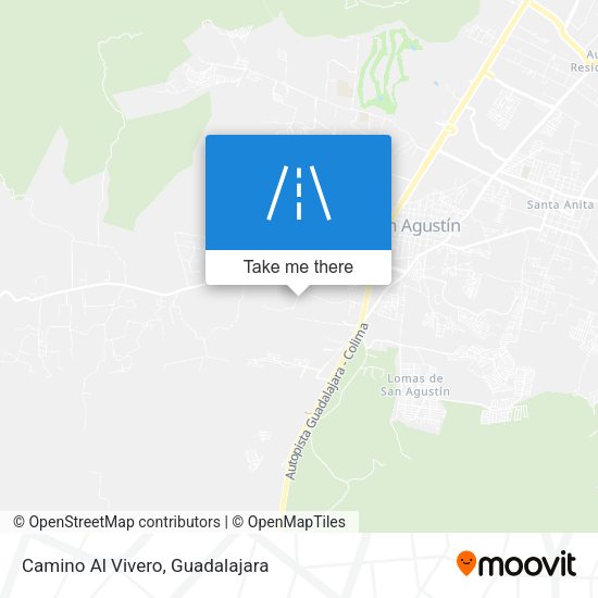 Mapa de Camino Al Vivero