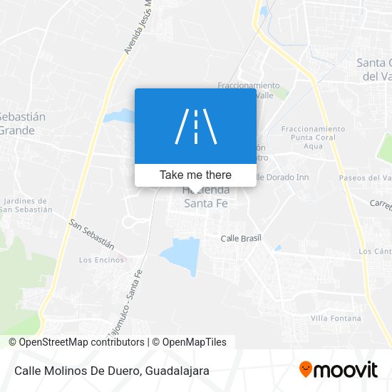 Calle Molinos De Duero map