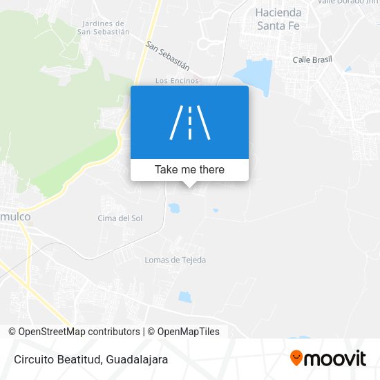 Circuito Beatitud map