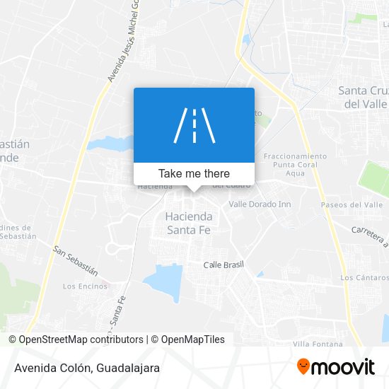 Avenida Colón map