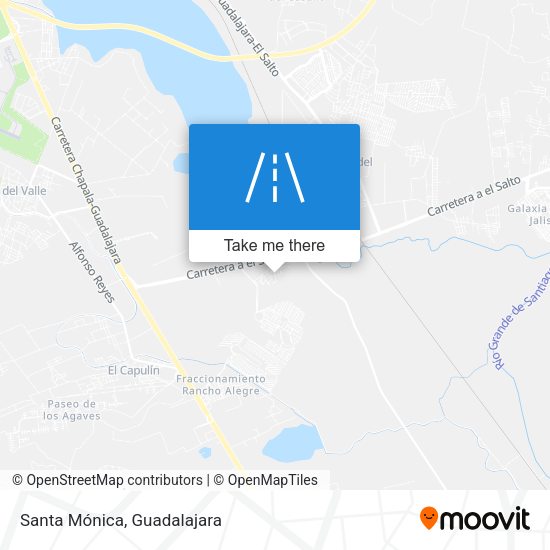 Santa Mónica map