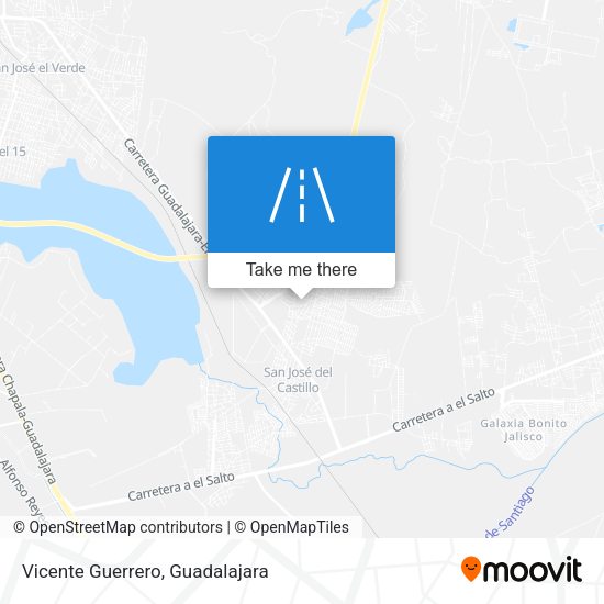 Vicente Guerrero map
