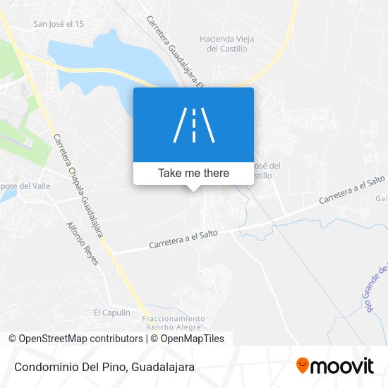 Mapa de Condominio Del Pino
