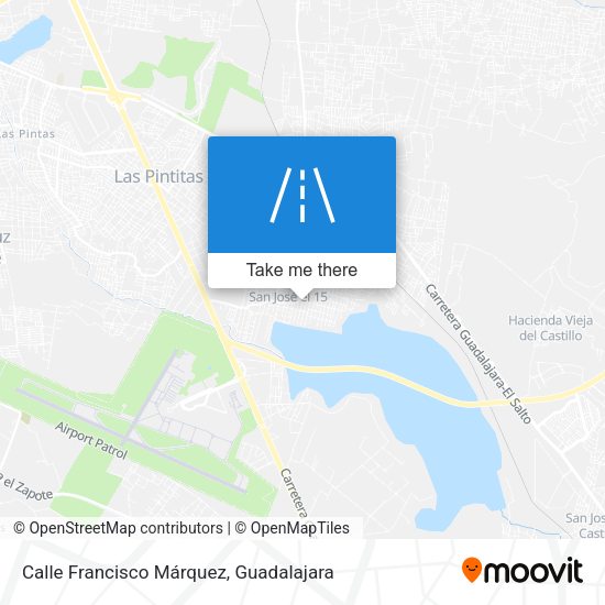 Mapa de Calle Francisco Márquez