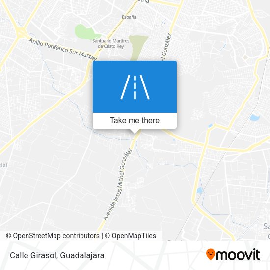 Mapa de Calle Girasol