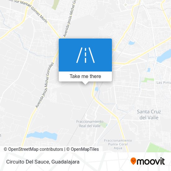 Mapa de Circuito Del Sauce