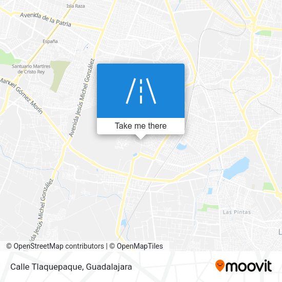 Calle Tlaquepaque map