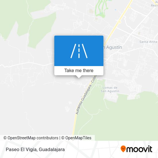 Paseo El Vigía map