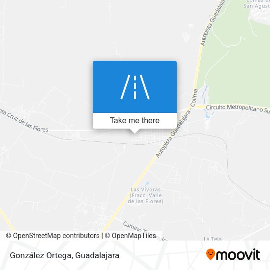 González Ortega map