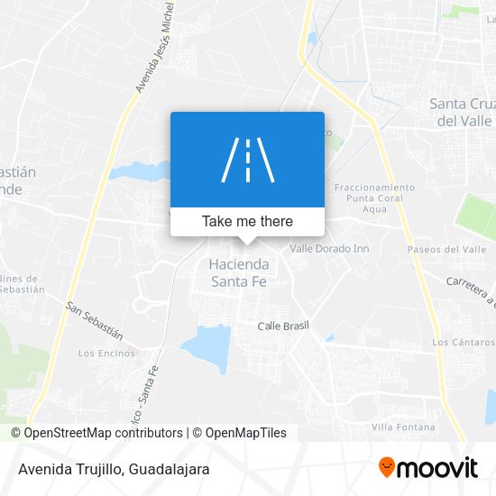 Mapa de Avenida Trujillo