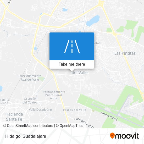 Mapa de Hidalgo