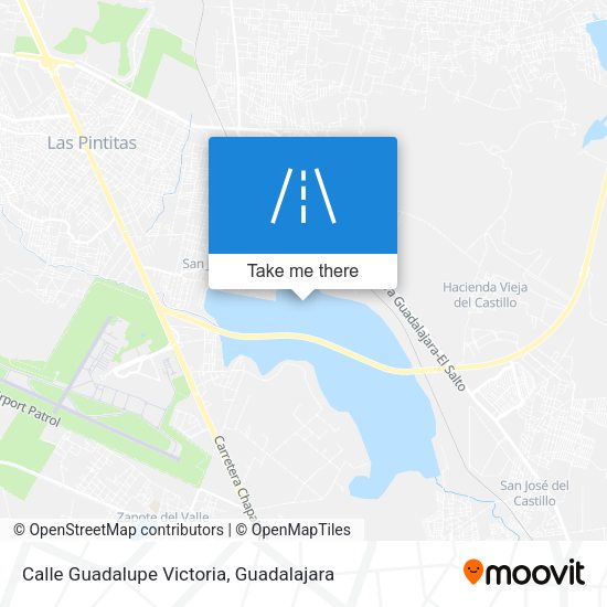 Calle Guadalupe Victoria map