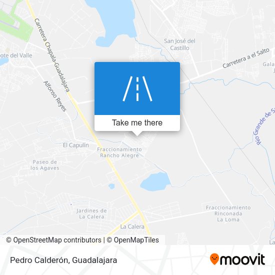 Pedro Calderón map