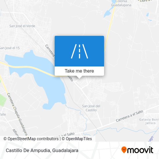 Castillo De Ampudia map