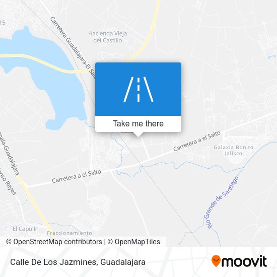 Calle De Los Jazmines map
