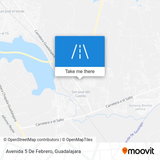 Avenida 5 De Febrero map