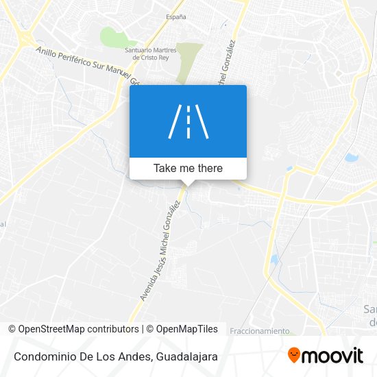 Condominio De Los Andes map