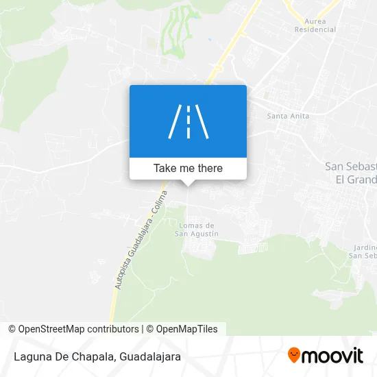 Laguna De Chapala map