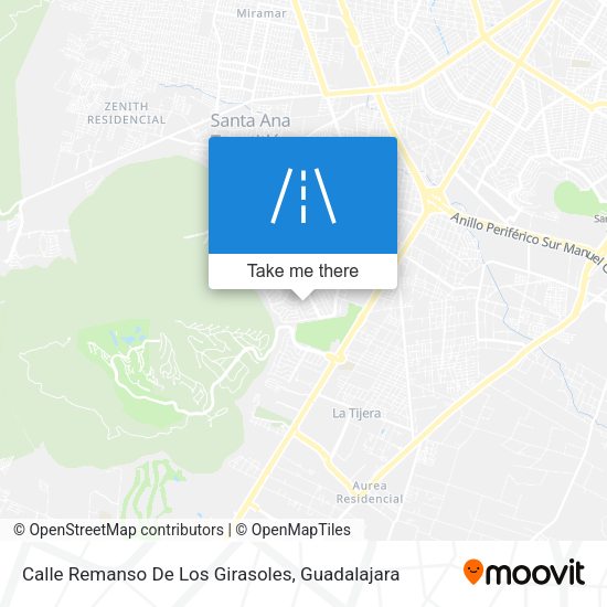 Mapa de Calle Remanso De Los Girasoles