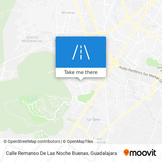 Calle Remanso De Las Noche Buenas map