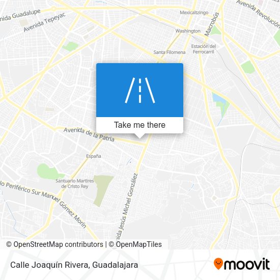 Calle Joaquín Rivera map