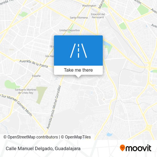 Calle Manuel Delgado map