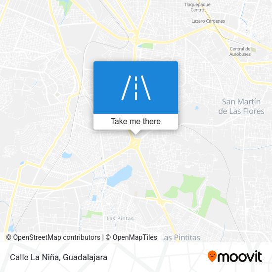 Mapa de Calle La Niña