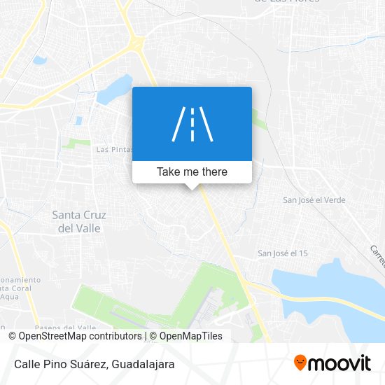 Calle Pino Suárez map