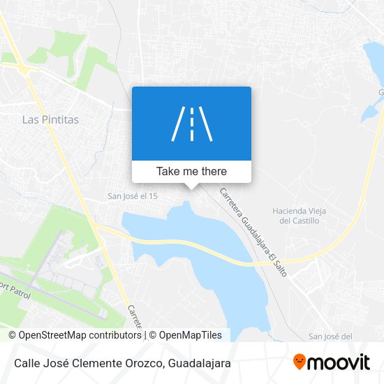 Calle José Clemente Orozco map