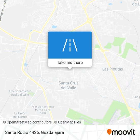 Santa Rocío 4426 map