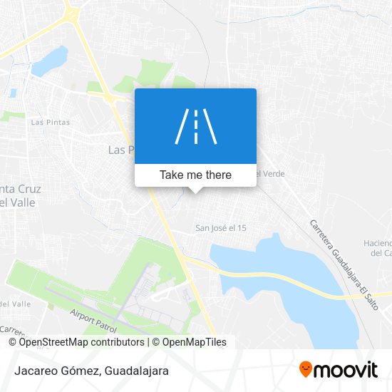 Jacareo Gómez map