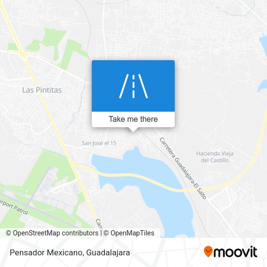 Pensador Mexicano map