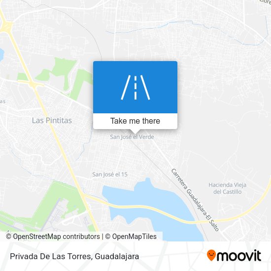 Privada De Las Torres map