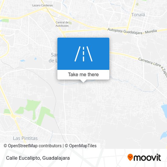 Mapa de Calle Eucalipto