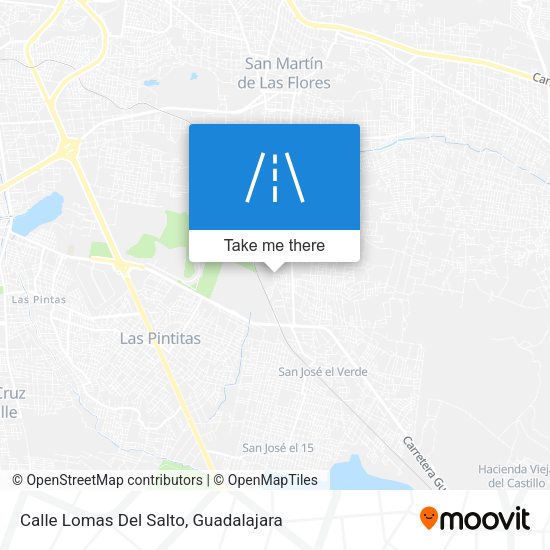 Mapa de Calle Lomas Del Salto