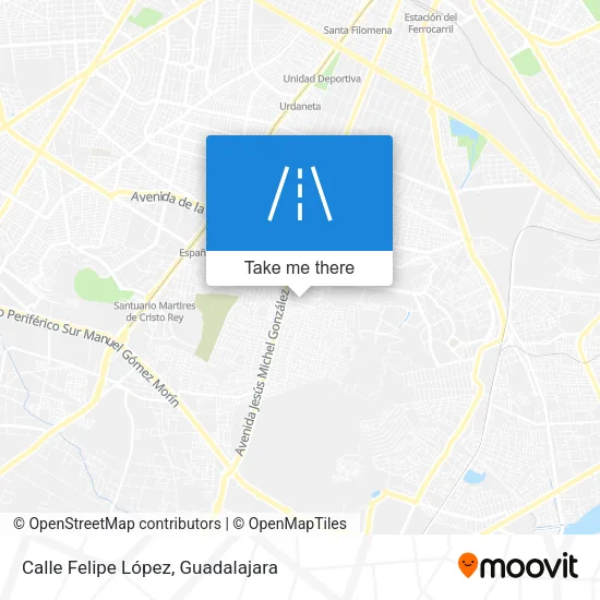 Calle Felipe López map