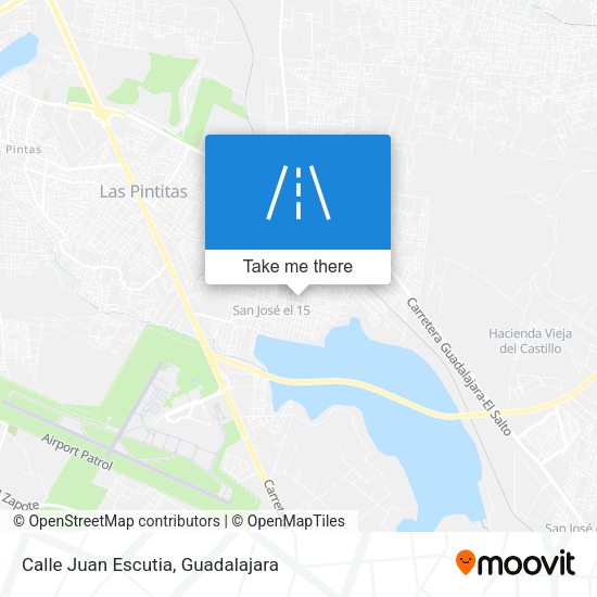 Mapa de Calle Juan Escutia
