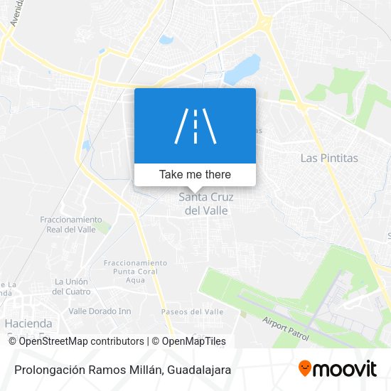 Mapa de Prolongación Ramos Millán