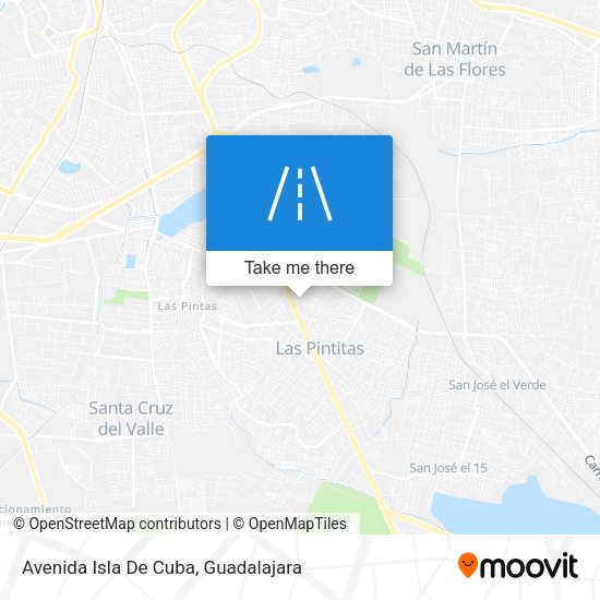 Avenida Isla De Cuba map