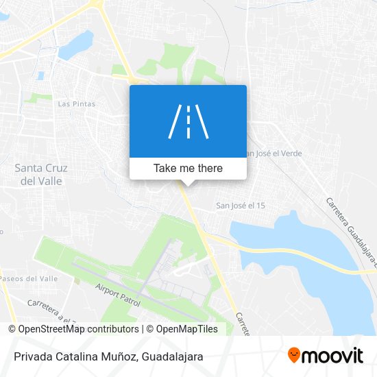 Privada Catalina Muñoz map