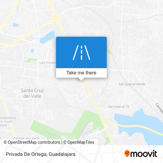 Privada De Ortega map