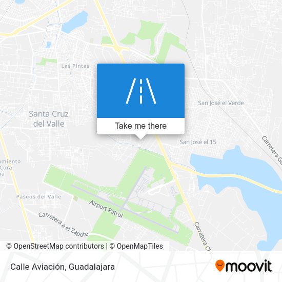 Calle Aviación map
