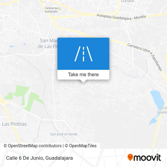 Mapa de Calle 6 De Junio