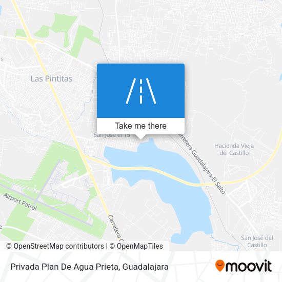 Privada Plan De Agua Prieta map