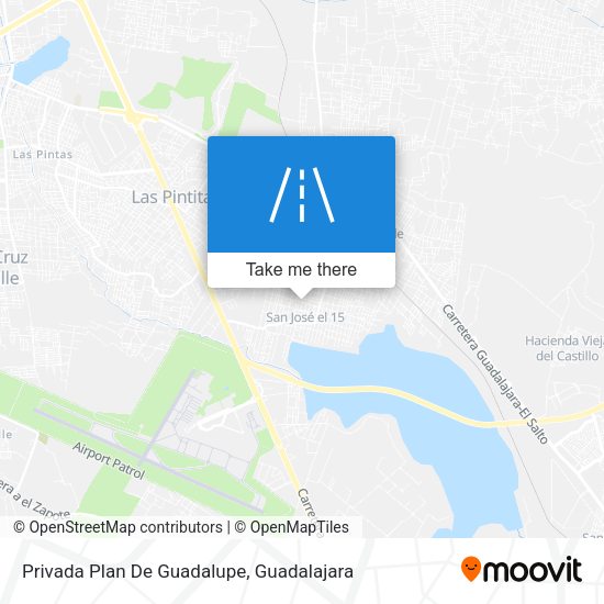 Mapa de Privada Plan De Guadalupe